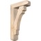 Ekena Millwork Merced Craftsman Smooth Bracket w/ Offset Brace, Douglas Fir, 5 1/2"W x 18"D x 30"H BKT0604X18X30MRC04SDF - alternate 1